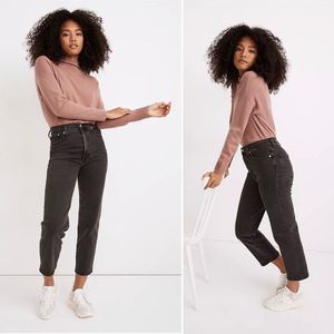 Madewell The Perfect Vintage Straight Crop Jean Size 28